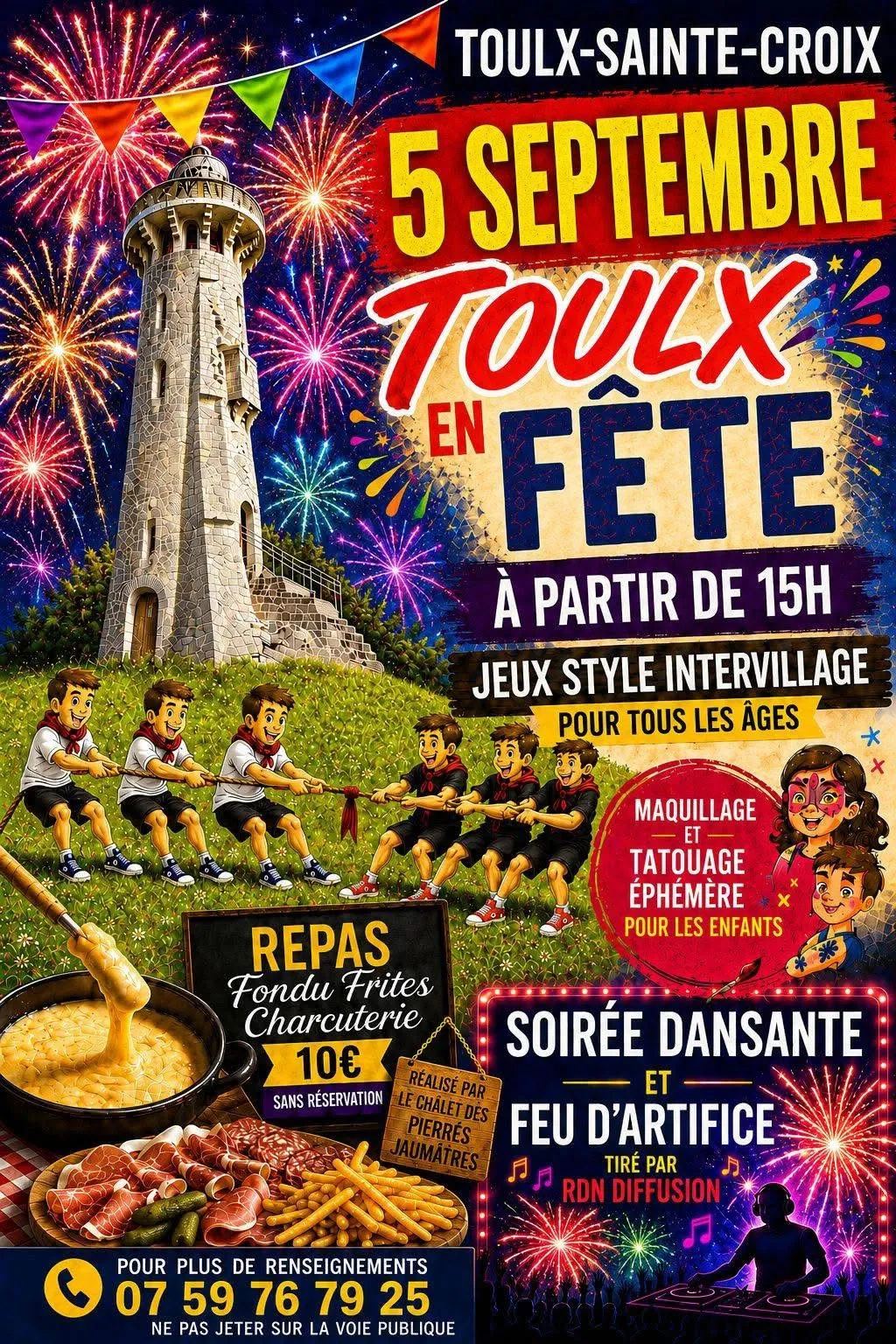 Fête locale TOULX SAINTE CROIX
