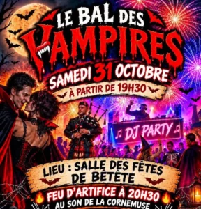 Bal des vampires- halloween BETETE