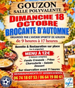 Brocante d'automne GOUZON