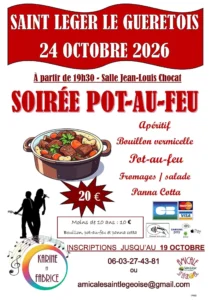 Pot-au-feu ST LEGER LE GUERETOIS