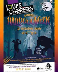 Halloween aux Loups de Chabrières GUERET