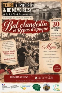 Bal et repas LA CELLE DUNOISE
