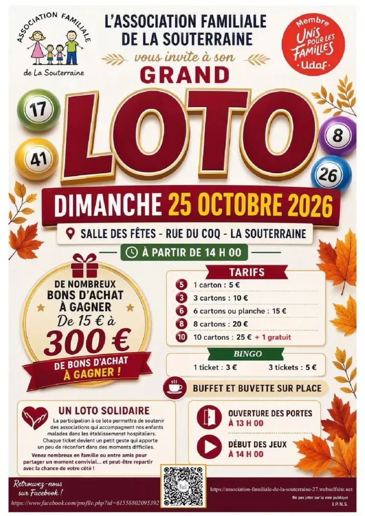 Loto LA SOUTERRAINE